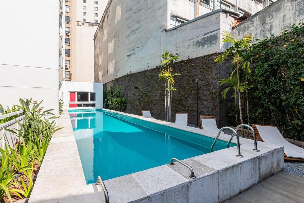 Novo E Flor Do Mandacaru Studio Na Luz/Piscina São Paulo Exteriér fotografie