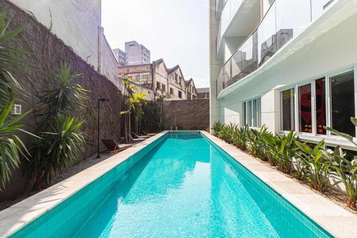 Novo E Flor Do Mandacaru Studio Na Luz/Piscina São Paulo Exteriér fotografie